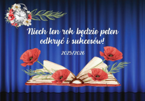 Napis niech ten rok będzie pełen odkryć i sukcesów