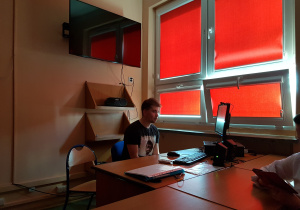 Rozmowa kwalifikacyjna uczniów online