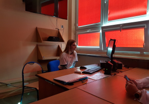 Rozmowa kwalifikacyjna uczniów online