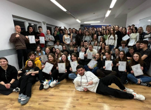 Uczniowie podczas Euroweek 2023