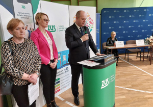 Przemowa Pana dyrektora przed rozpoczęciem olimpiady
