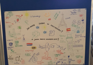 Uczniowie kieruknów Porty oraz Ekonomia i rachunkowość zamieścili swoje przewidywania odnośnie ich przyszłości