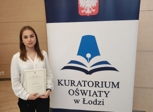 Alona Didenko z wyróżnieniem