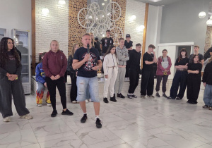 Uczestnicy podczas obozu integracyjnego w Sielpi w dniach 8–9 października.
