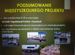 „Drogowo i kolejowo od przeszłości do teraźniejszości"- podsumowanie projektu